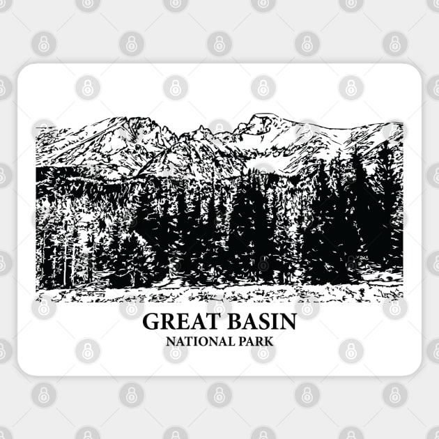 Great Basin National Park Sticker by Lakeric